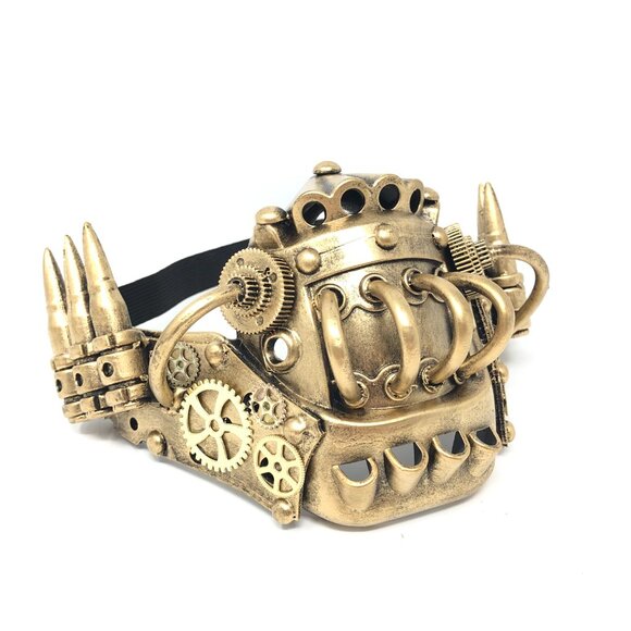 Steampunk Style Halloween Costume Mask Masquerade Party Ball Masks - Picture 6 of 6